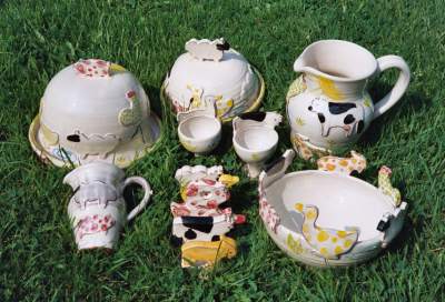 Mixed farm animals